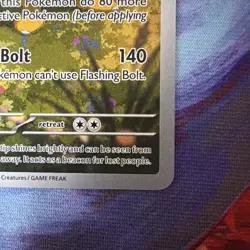 Pokemon TCG Ampharos #90/86 Holo Rare Chaos Rising - Image 4