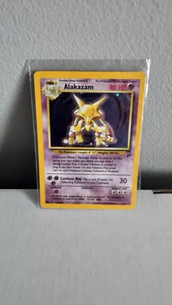 Pokemon Alakazam TCG Base Set 2 1/130 Holo Rare Unlimited - Image 1