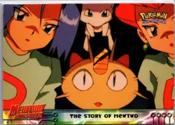 The Story Of Mewtwo #24 Topps The First Movie Trading Cards Pokemon LP - Image 1