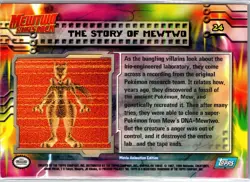 The Story Of Mewtwo #24 Topps The First Movie Trading Cards Pokemon LP - Image 2