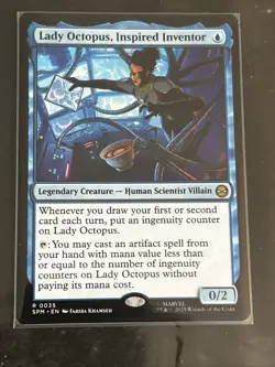 Lady Octopus, Inspired Inventor - 0035 - R - Spider-Man - MTG - NM/M - Image 1