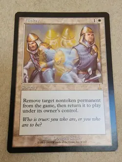 Flicker - #9 - Urza's Destiny Regular - Mtg - Image 1