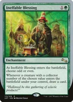 Ineffable Blessing (E) - Near Mint MTG Unstable - Image 1