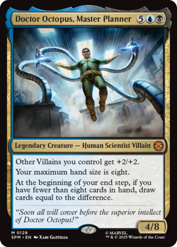 Doctor Octopus, Master Planner 0128 ~ Mythic MTG Marvel Spider-man - Image 1