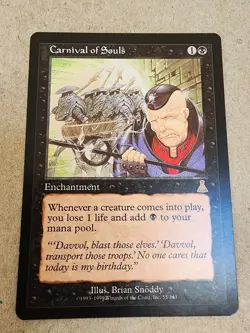 Carnival of Souls - #55 Regular - Urza's Destiny - Mtg - Image 1