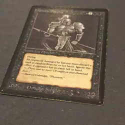 MTG Beta "hypnotic Specter" Magic The Gathering Moderately Played - Image 3