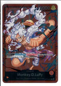Monkey.D.Luffy (Luffy Deck) ST21-001 Learn Together Deck Set One Piece Foil LP - Image 1