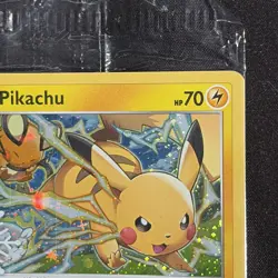 New Pokemon TCG Pikachu Cosmos Holo Snowflake Stamped Promo 049/195 Sealed NM - Image 3