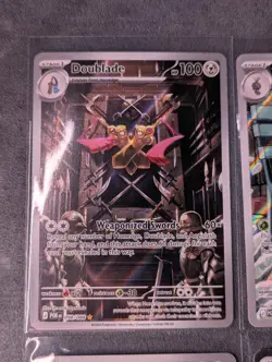 Pokemon Perfect Order Lot Of 4 Cards NM Poke Pad Ultra Rare Doublade Spewpa - Image 2