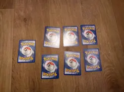 Lot of 7 Pokemon Cards Older Cards non Holo Rare and WOTC - Image 2