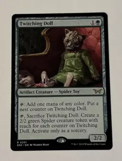 MtG Twitching Doll - Duskmourn: House Of Horror LP - Image 1