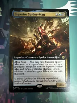 NM Extended Art Superior Spider-Man, MTG, Marvel's Spider-Man, Magic, 275 - Image 1
