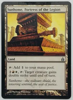 MTG Sunhome, Fortress of the Legion Ravnica: City of Guilds Regular - Image 1