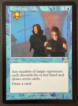 MTG Onslaught #121 Wheel and Deal LP - Image 1