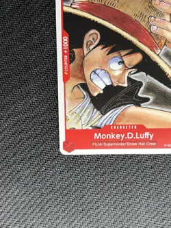 Monkey.D.Luffy One Piece Film Red Promo P-022 One Piece Promotion Card Near Mint - Image 5