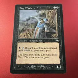 BOG WITCH - MTG Magic the Gathering Card - Mercadian Masques - Image 2