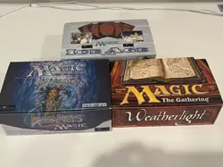 MTG EMPTY Vintage Boxes Ice Age Weatherlight Alliances X3 - Image 1