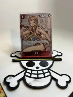 Nami OP01-016 Promo Parallel 25th Anniversary ONE PIECE Card Japanese Near Mint - Image 1
