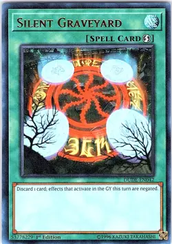 Yugioh Silent Graveyard DUDE-EN042 Ultra Rare 1st Edition NM - Image 1