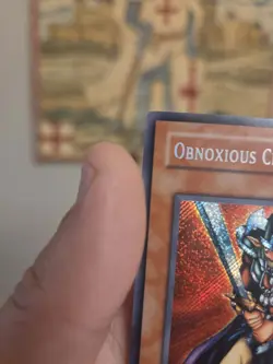 Yu-Gi-Oh! Obnoxious Celtic Guard CT1-EN006 Secret Rare Effect 1400/1200 - Image 5