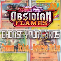 Pokemon Obsidian Flames Single Cards - CHOOSE YOUR CARDS - Holo, Reverse Holo - Image 1