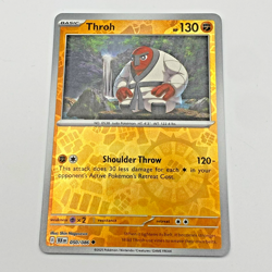 Throh Pokemon Scarlet Violet Black Bolt Reverse Holo 050/086 - Image 1