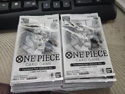 Lot Of 8 One Piece Card Game: Tournament Packs 2024 Oct-Dec - EN Sealed - Image 1