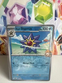 Misty’s Starmie 047/182 Uncommon Reverse Holo - Pokemon TCG Destined Rivals NM - Image 1