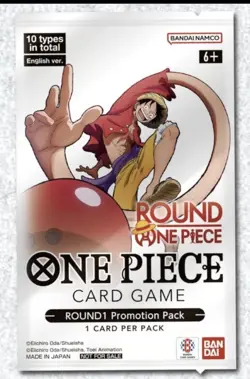 ONE PIECE CARD GAME | ROUND1 Promotion Pack **PRE-ORDER** *SHIPS JULY 20* - Image 1