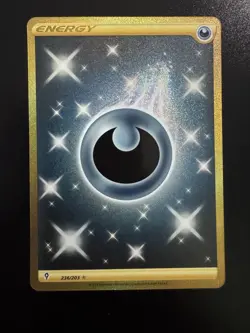 Dark Energy 236/203 Pokemon Evolving Skies Secret Rare Gold Card Near Mint - Image 1