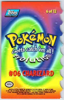 Charizard #78 Topps The First Movie Trading Cards Pokemon NM - Image 2