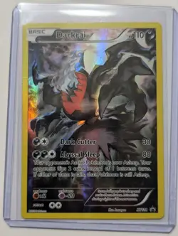*Lp/Mp - Card Has Flaws* Darkrai XY114 -Black Star Promo 2016 Pokemon Tcg - Image 1