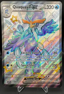 Pokemon TCG - Quaquaval EX - SVP 084 - SV Black Star Promo Jumbo Card - Image 1