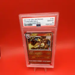 PSA 10 CHARIZARD HOLO 181/SM-P 2021 SUN & MOON KFC PROMO POKEMON CARD - Image 2