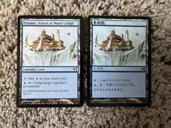 MTG- Minamo, School at Water's Edge x2 - Champion of Kamigawa (One is Foreign) - Image 1