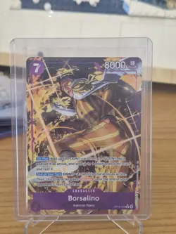 Borsalino (Alt Art) (OP16-073) | OP16 - The Time of Battle | ENGLISH - Image 1