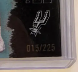 2025-26 Topps Signature Class Dylan Harper Rookie RC Teal Foil #/225 Spurs - Image 2