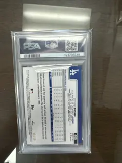 2025 Topps Series 2 Shohei Ohtani Gold Rainbow Foil /50 PSA 9 - Image 4
