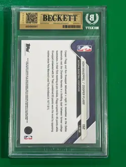 2025-26 Topps Now GOLD FOIL BGS 9.5 Cooper Flagg Kon Knueppel #152 /67580 RC /50 - Image 2
