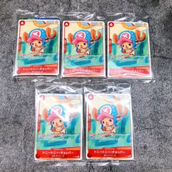 5 Pack Set One Piece Promo Card Complete Set 2025 Promotion Campaign Sealed New - Image 1
