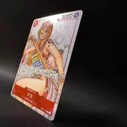 Nami OP01-016 R Parallel Alt Art 25th Anniversary ONE PIECE Card Japanese NM - Image 2