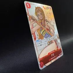 Nami OP01-016 R Parallel Alt Art 25th Anniversary ONE PIECE Card Japanese NM - Image 3
