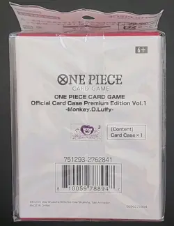 One Piece Official Card Case Premium Edition vol. 1 Luffy Japanese NEW US Seller - Image 2