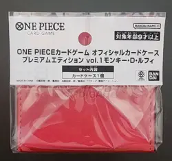 One Piece Official Card Case Premium Edition vol. 1 Luffy Japanese NEW US Seller - Image 3
