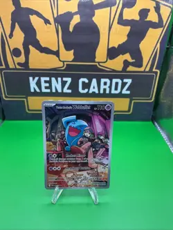 Team Rocket’s Wobbuffet 203 Destined Rivals Black Star ETB Promo Pokemon - Image 1