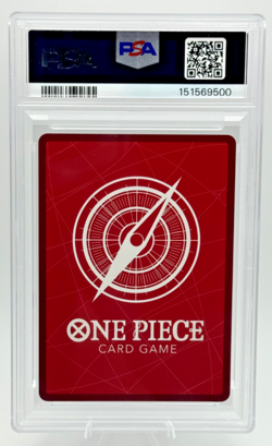 2025 One Piece - ST21-EX Gear 5 Monkey.D.Luffy Red Leader ST21-001 PSA 10 - Image 2
