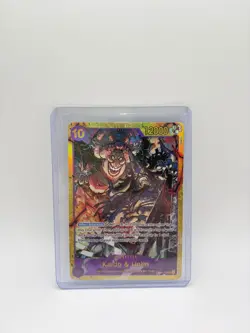 Kaido & Linlin OP08-119 Secret Rare Two Legends One Piece Foil Near Mint - Image 1
