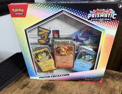 Pokemon TCG Scarlet & Violet Prismatic Evolutions Poster Collection Box - Image 1
