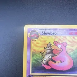 Slowbro 43/62 Fossil Set 1st Edition Uncommon Vintage 1999 Pokemon TCG Card NM - Image 2