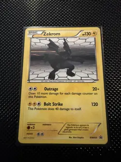 Zekrom BW005 Black Star Promo Holo Card Black White Pokemon TCG 2011 - Image 1